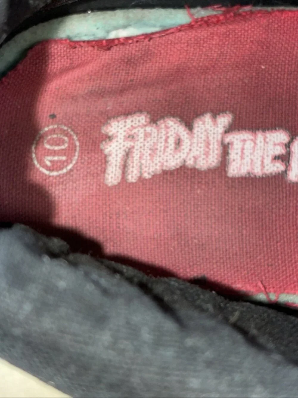 GroundUp Sneakers Jason Voorhees Friday The 13th High Top Shoes  Men Sz 10 #i